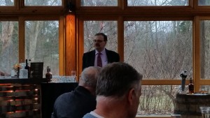 Bourbon Historian and Author Michael Veach spoke about the History of I.W. Harper Bourbon.