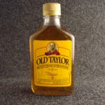 Old taylor 80 bottle