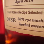 Four Roses Private Selection OESF 2014 2