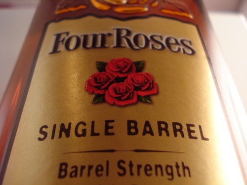 Four Roses Private Selection label up