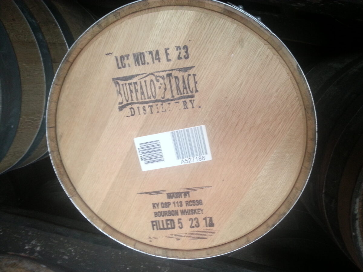 Buffalo Trace Mash Bill 1 barrel – ModernThirst