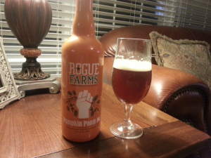 Rogue farms pumpkin patch ale
