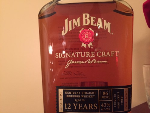 Jim Beem Signature Craft 12 year