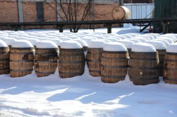 Buffalo Trace Snow Barrels Photo by Ben Durant