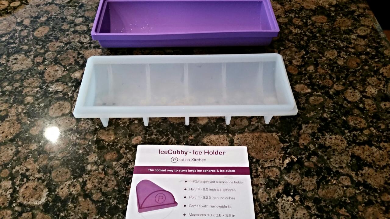 Product Review: Yoove Ice Cube Tray With Lid and Bin {Silicone Ice Tray For  Freezer} 