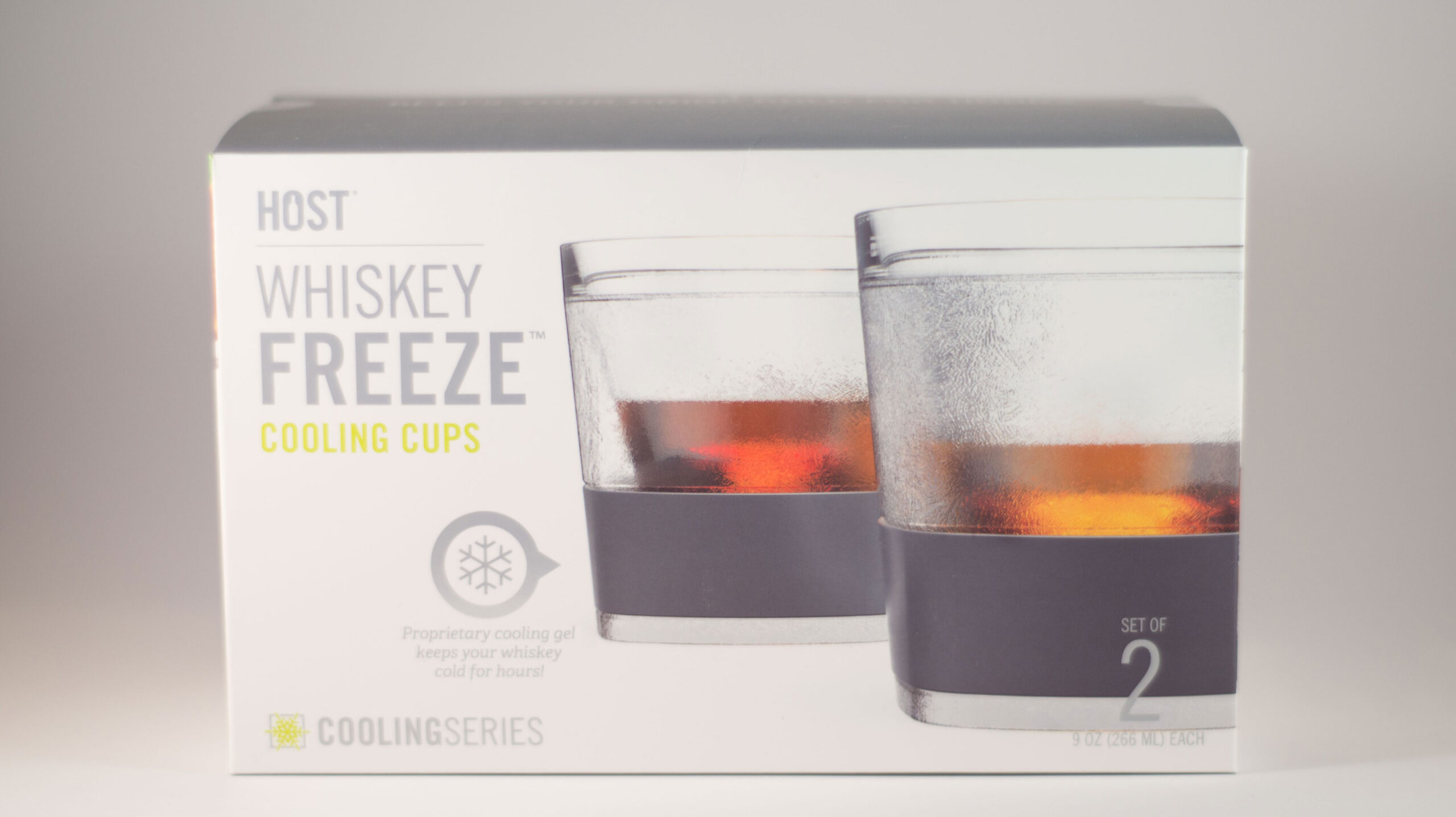 Insulated Whiskey Glasses Freezer Cups Frozen Drinking Glasses (Gift Boxed)