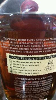 Makers PS Liquor Barn Barrel No1