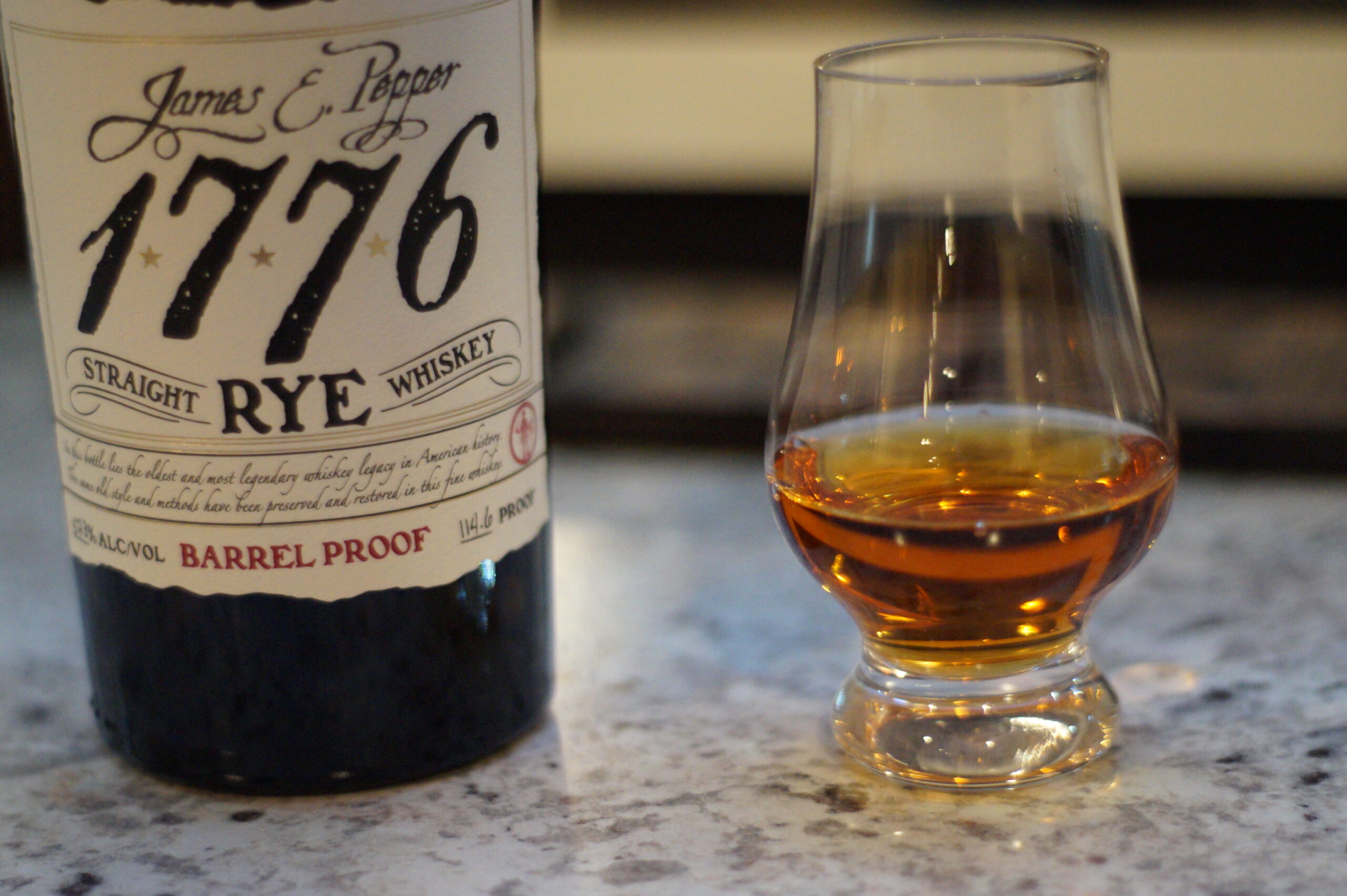 1776 James E. Review Pepper – ModernThirst Rye Proof Barrel Whiskey
