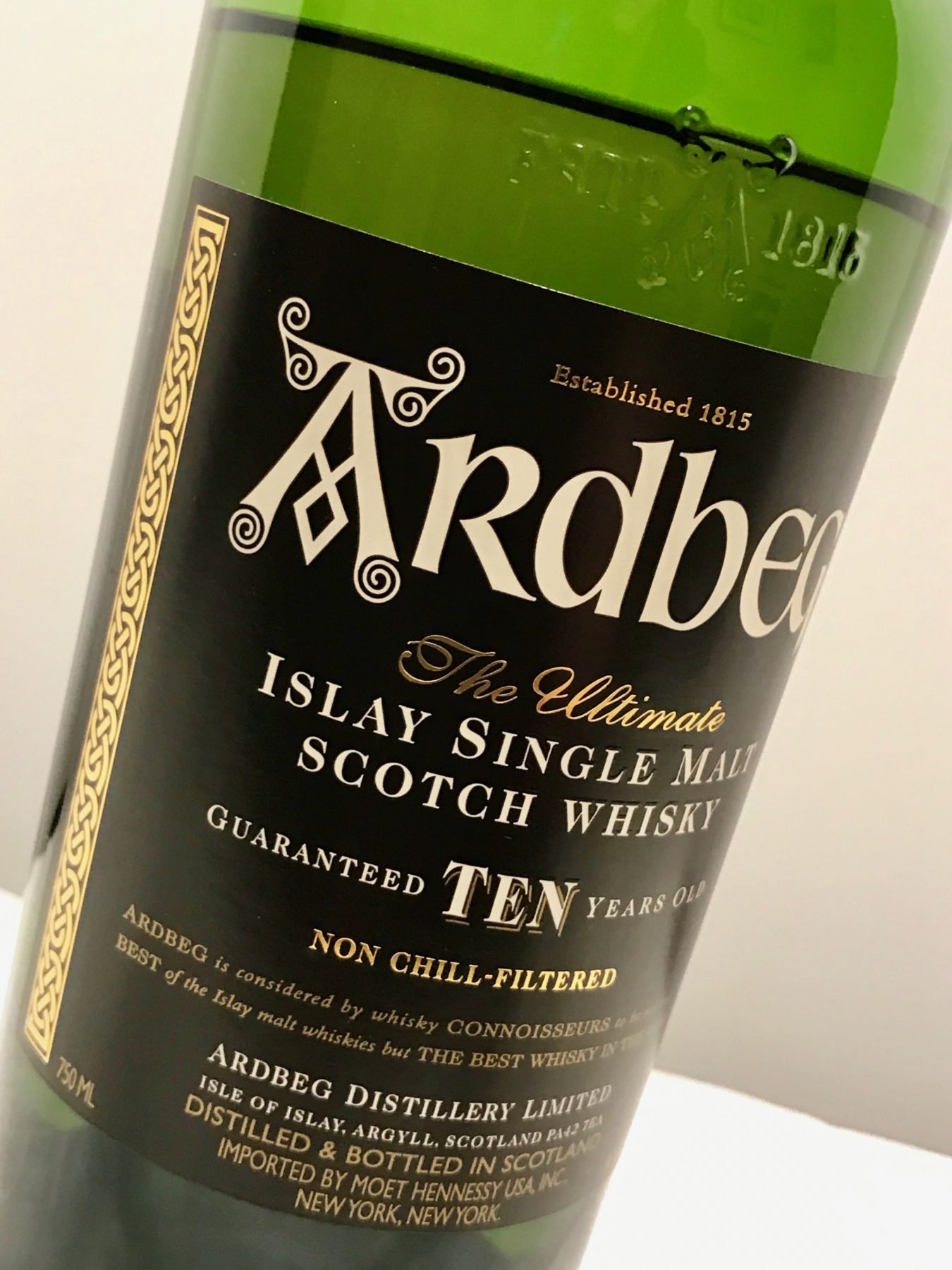Ardbeg Islay Single Malt Scotch Whisky Ten Years Old