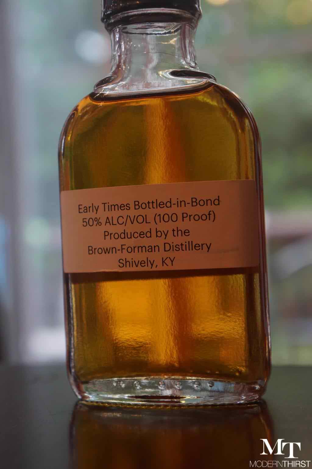 Early Times Bottled in Bond Bourbon Review - ModernThirst
